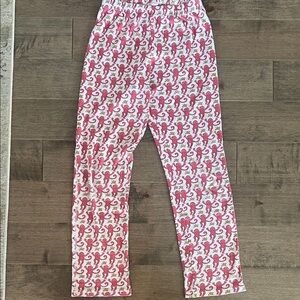 Roller Rabbit Pink monkey Pajama Bottoms